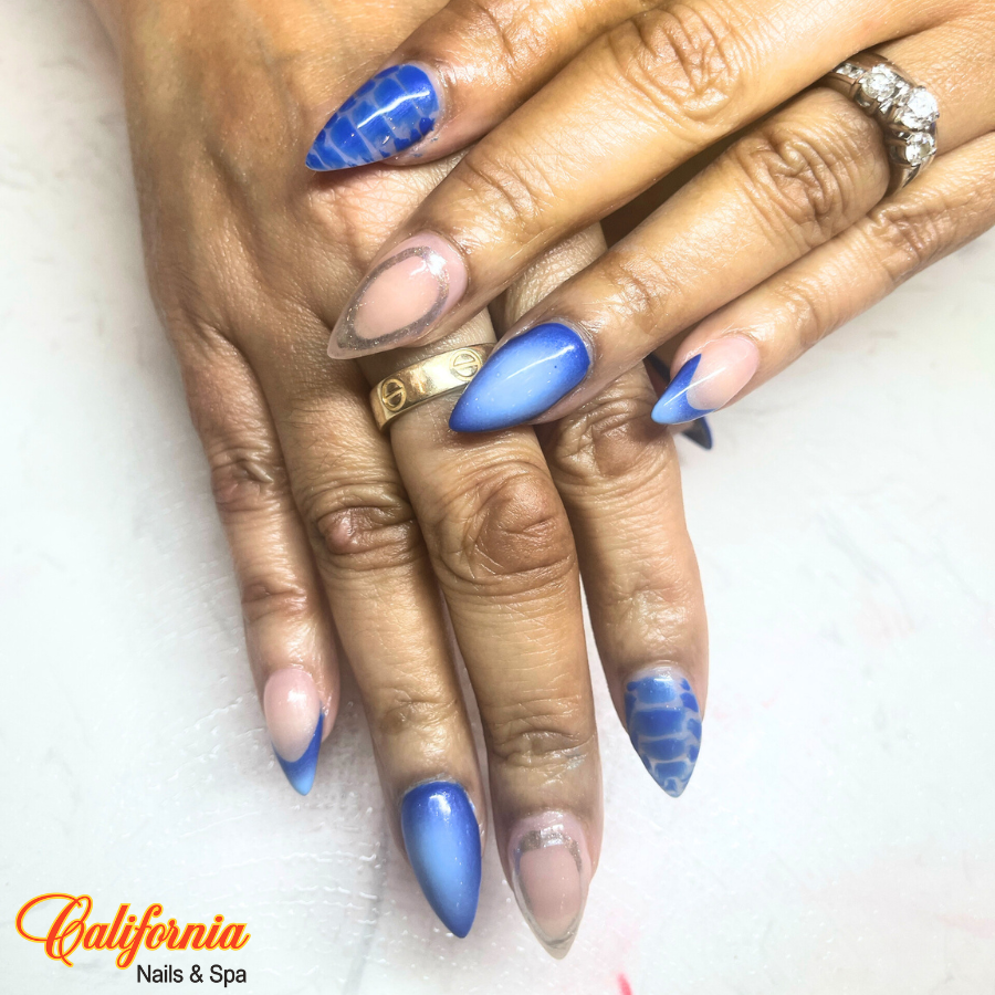 Nail design by California Nails